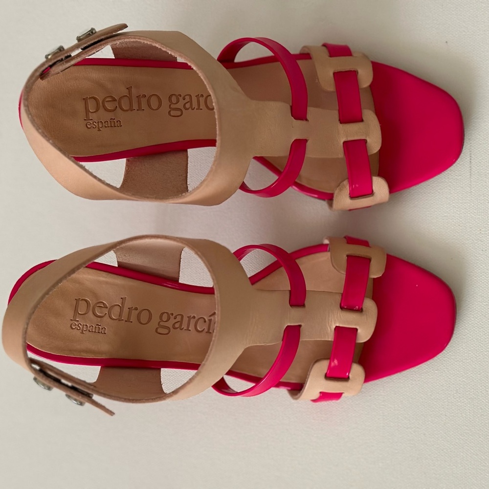 Pedro Garcia Mika heel hot pink